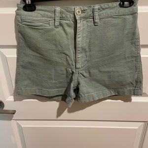 Madewell sage shorts